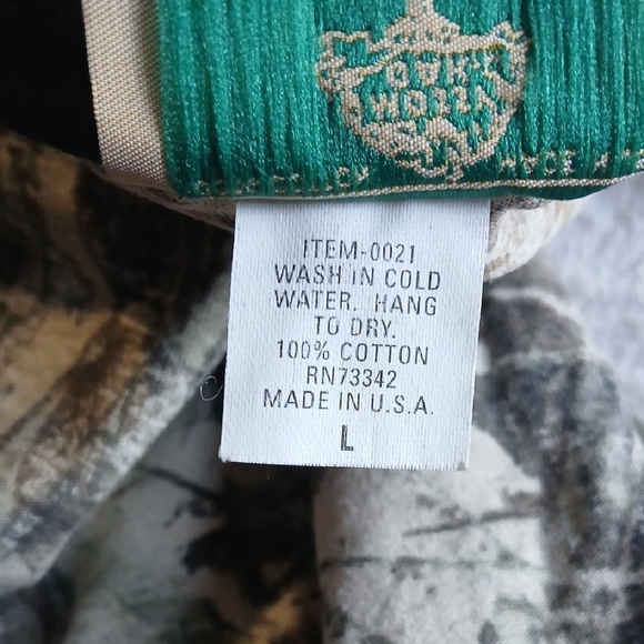 Mossy Oak Men's Short-Sleeve Camouflage Pocket Tee - Brown & Green Camo - Picture 4 of 4